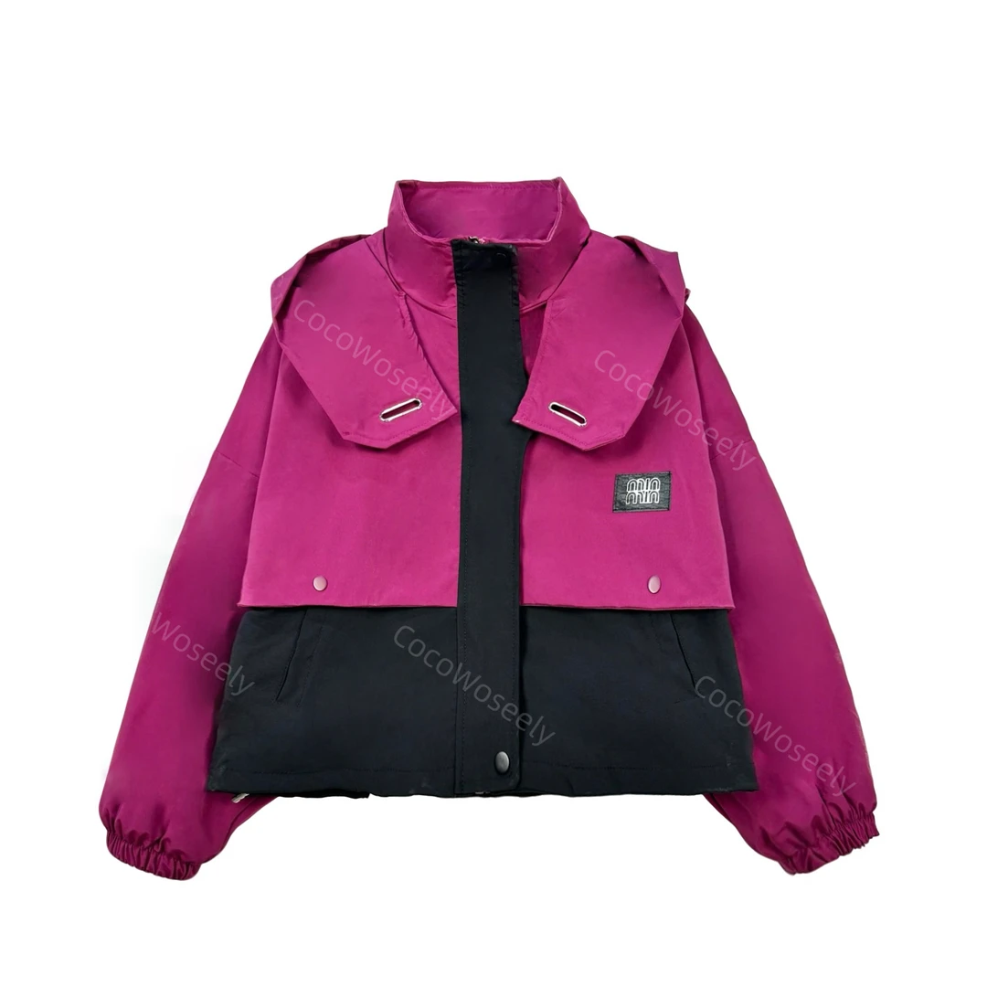 【中環专享品牌清-A】多巴胺配色三防面料连帽宽松冲锋衣