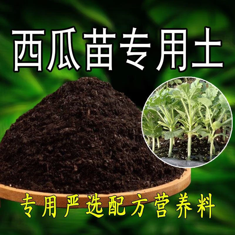 西瓜苗专用土西瓜土盆栽土养花专用土种花土营养土种植土腐殖土壤
