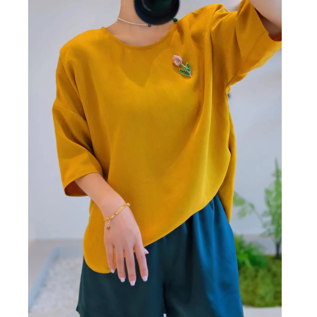 3659香云纱 上衣