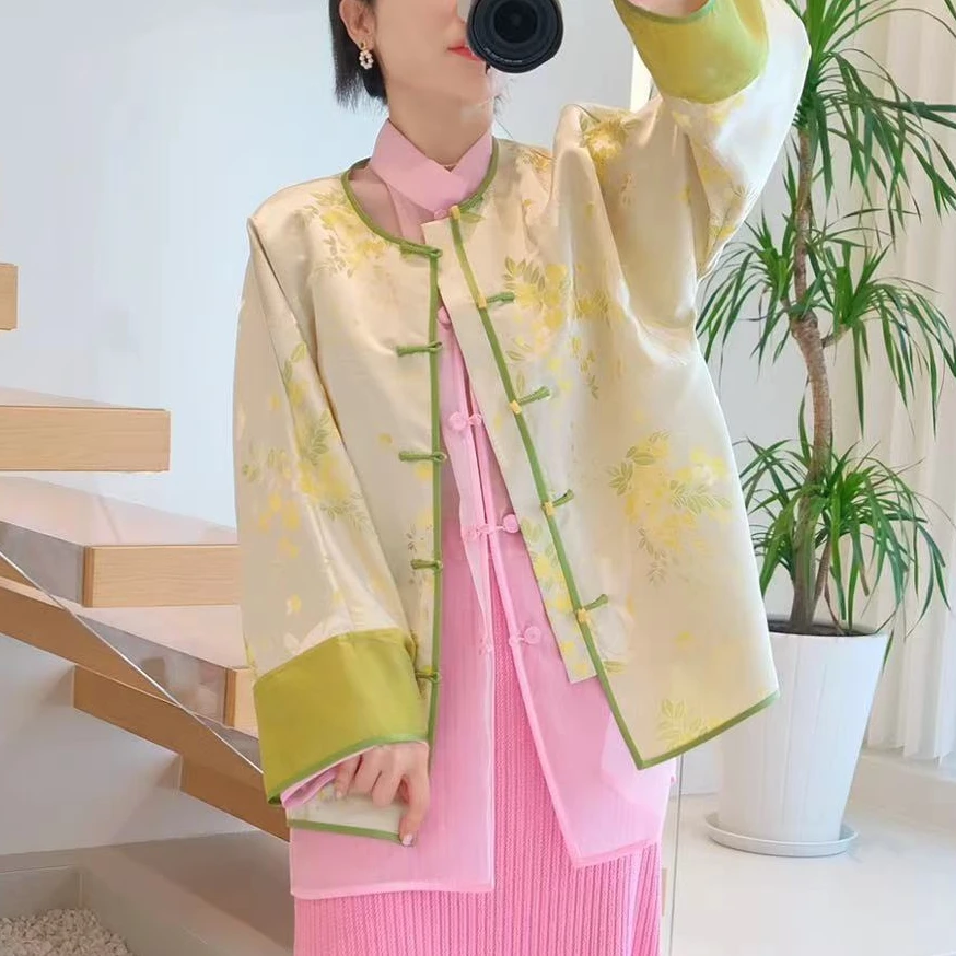 3208《林间竹影》外套