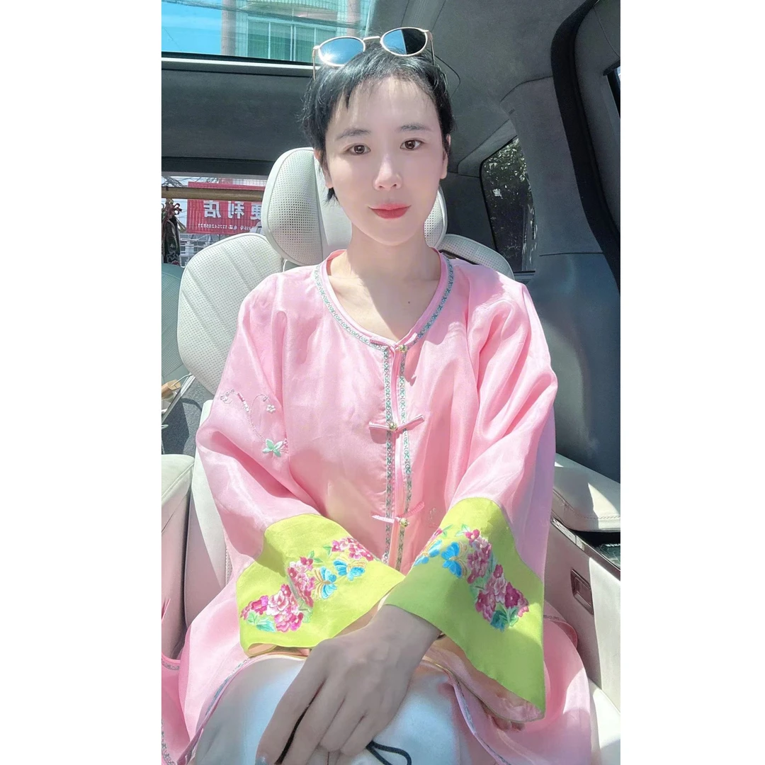 3751刺绣 纱外套