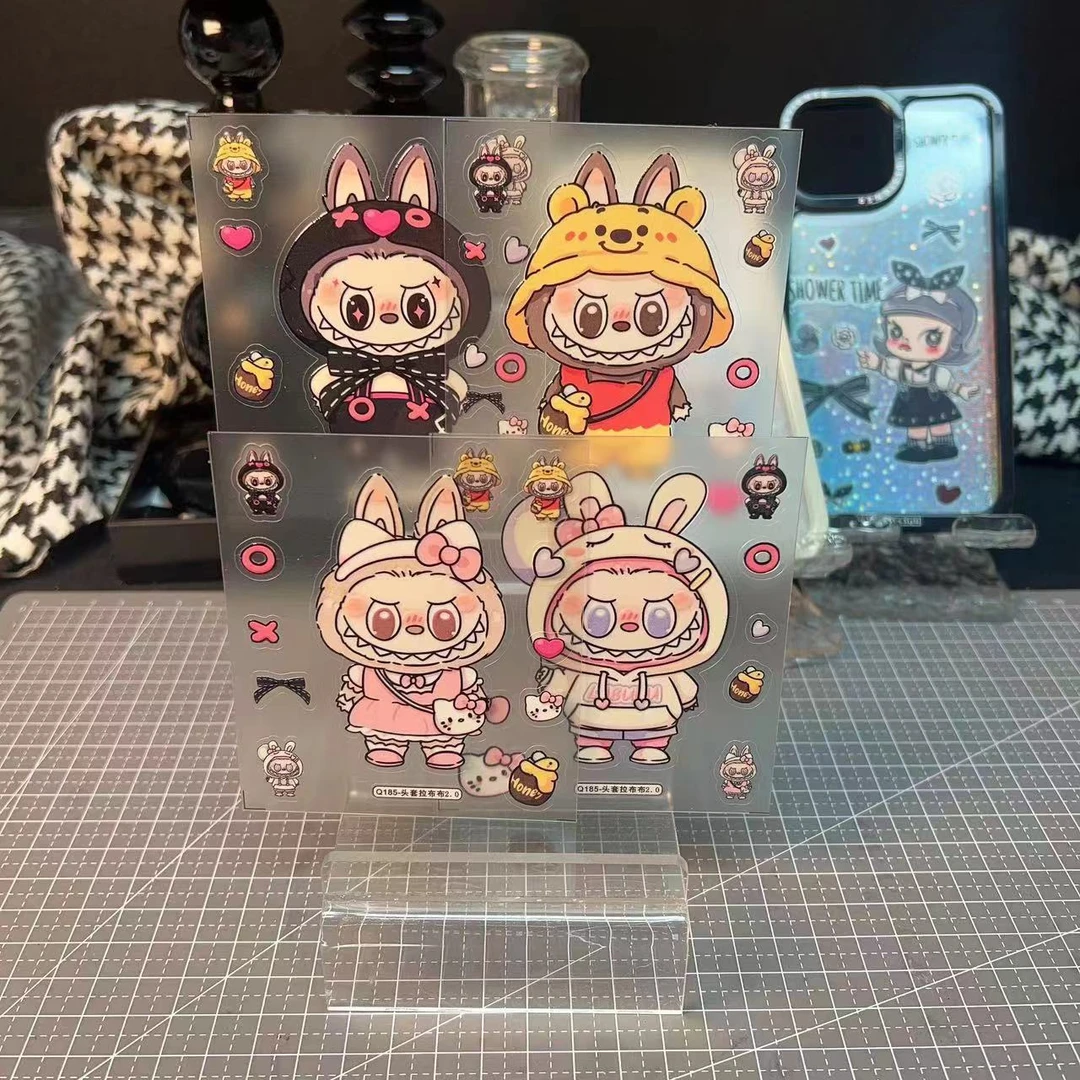 【DIY贴纸】果冻浮雕立体果冻贴指甲贴Q版卡通国风美甲DIY贴纸