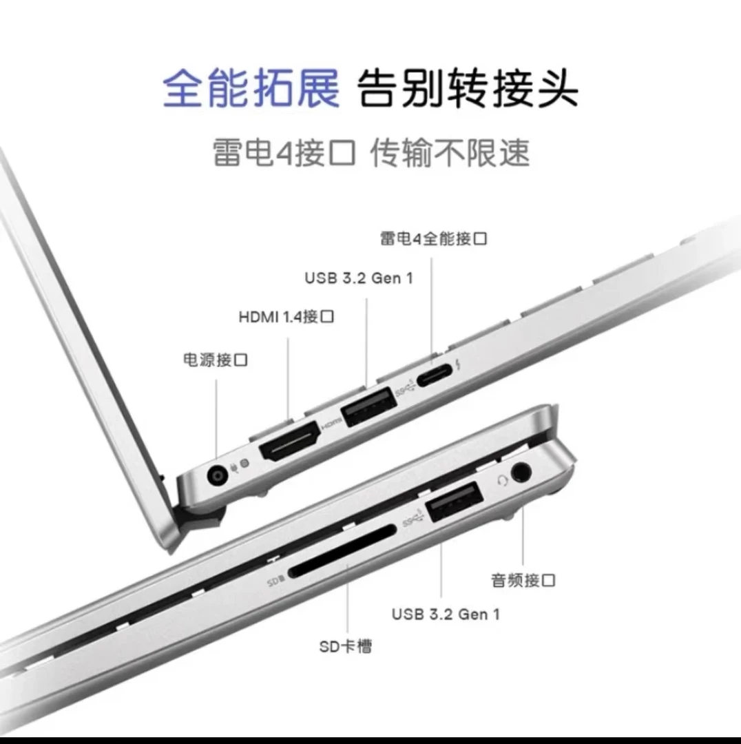 9新 Dell/戴尔 14寸5402 i5-1135/16G/512/ 带背光IPS