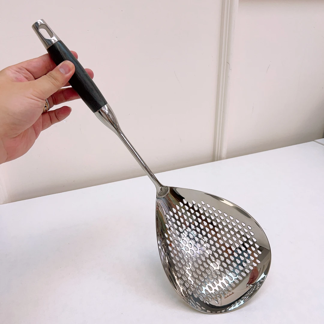 39484 好品质，304不锈钢，加大号漏勺，长度：44cm