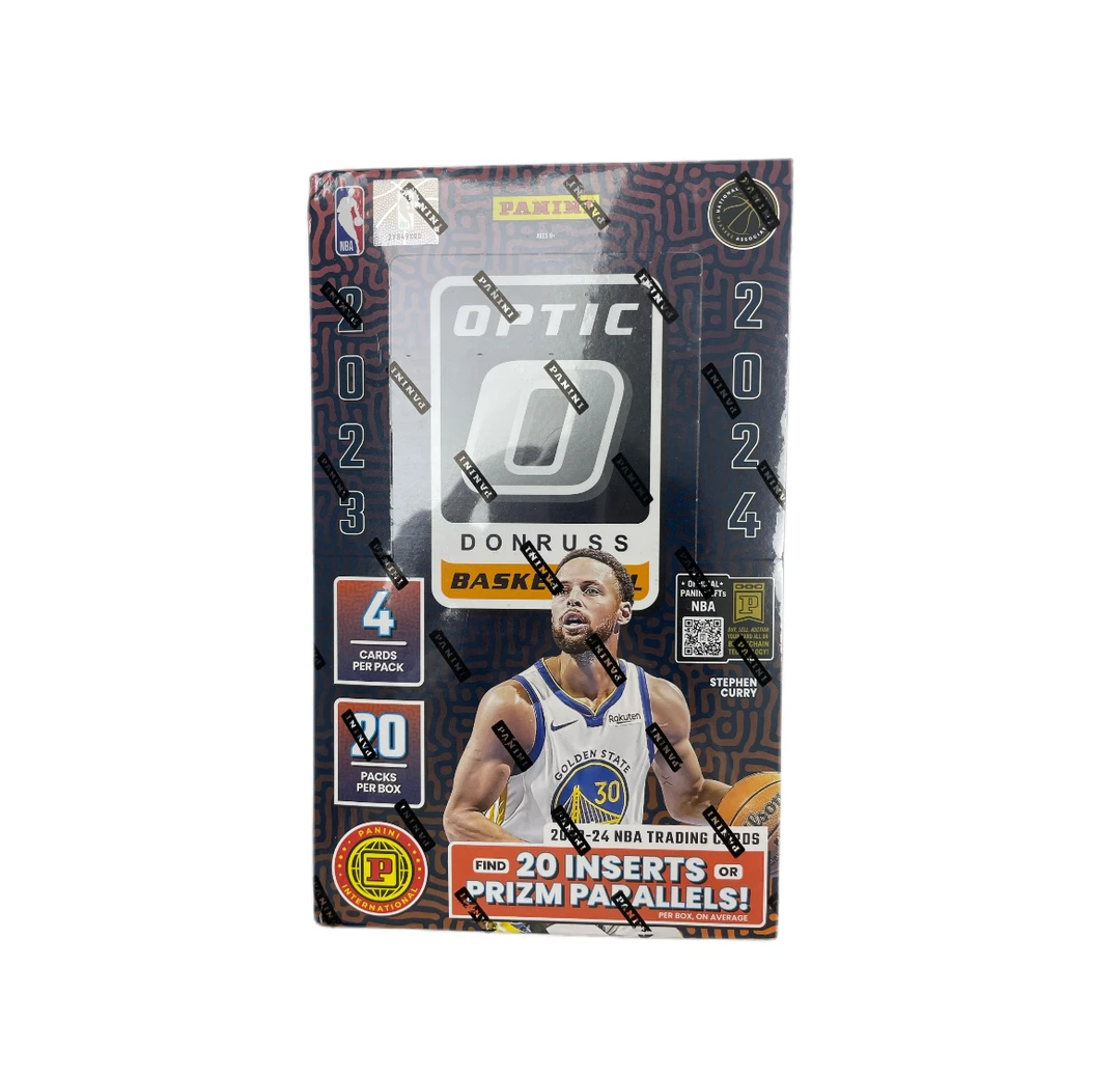 【拆包/盒】PANINI23-24 Optic亚洲 蓝球星卡牌盲盒 未成年禁止下单