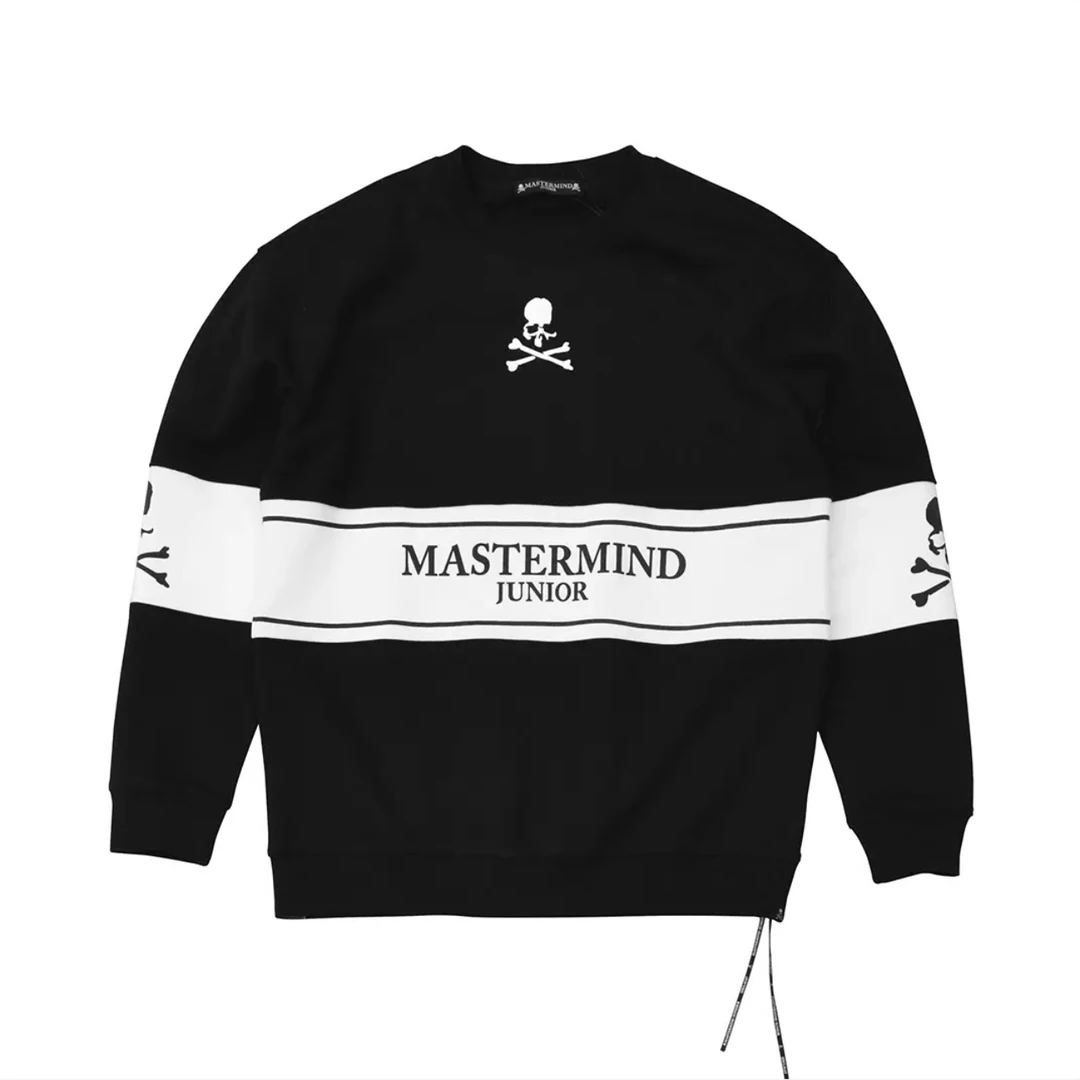 MMJ卫衣暗黑潮牌拼接秋冬男女长袖MJ22AWW536