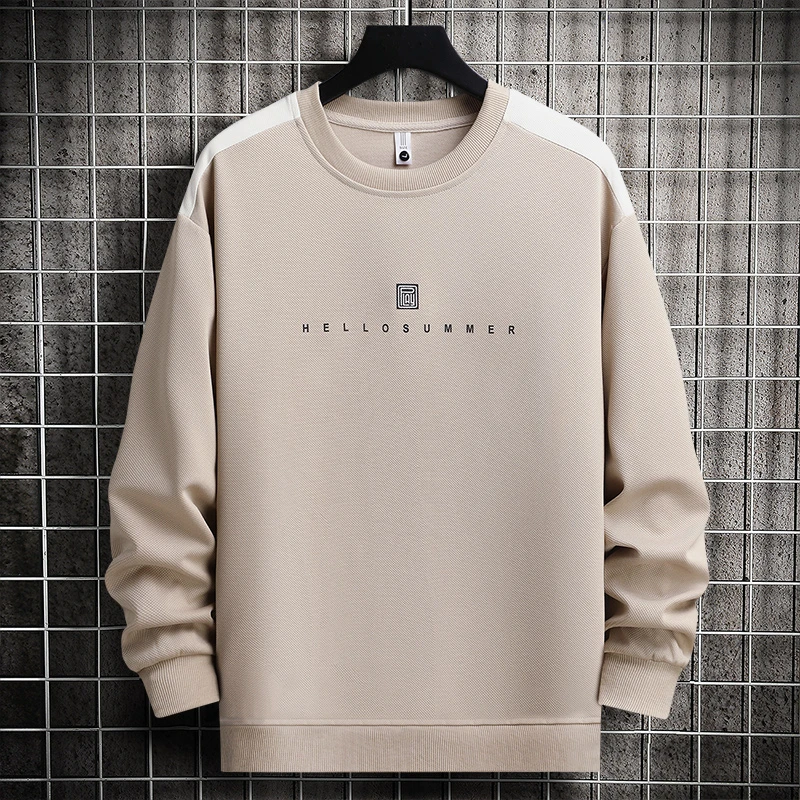 休闲卫衣男士套头长袖2024春秋季新款男生内搭上衣服男款休闲体恤