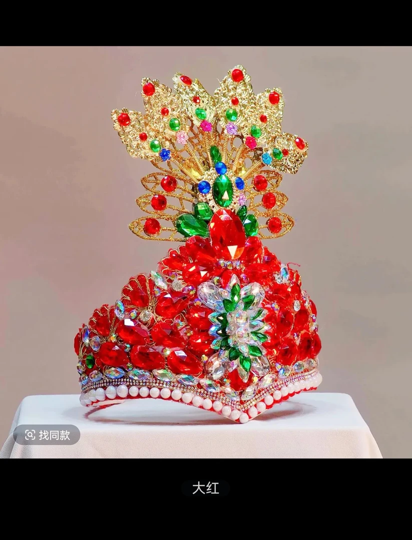 新疆小花帽新疆民族舞蹈头饰圈帽