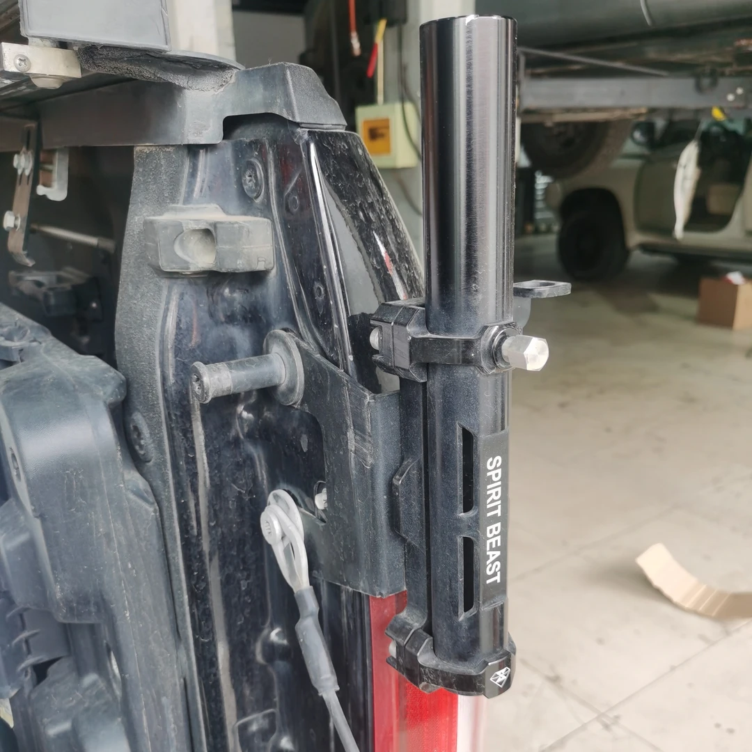 长城炮猛禽F150坦途五十铃DMAX旗杆架沙漠越野指引者旗杆底座