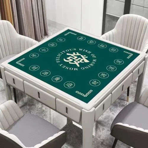 防滑桌垫棋牌室隔音正方形麻将桌垫扑克牌九垫防噪音耐磨牌可水洗
