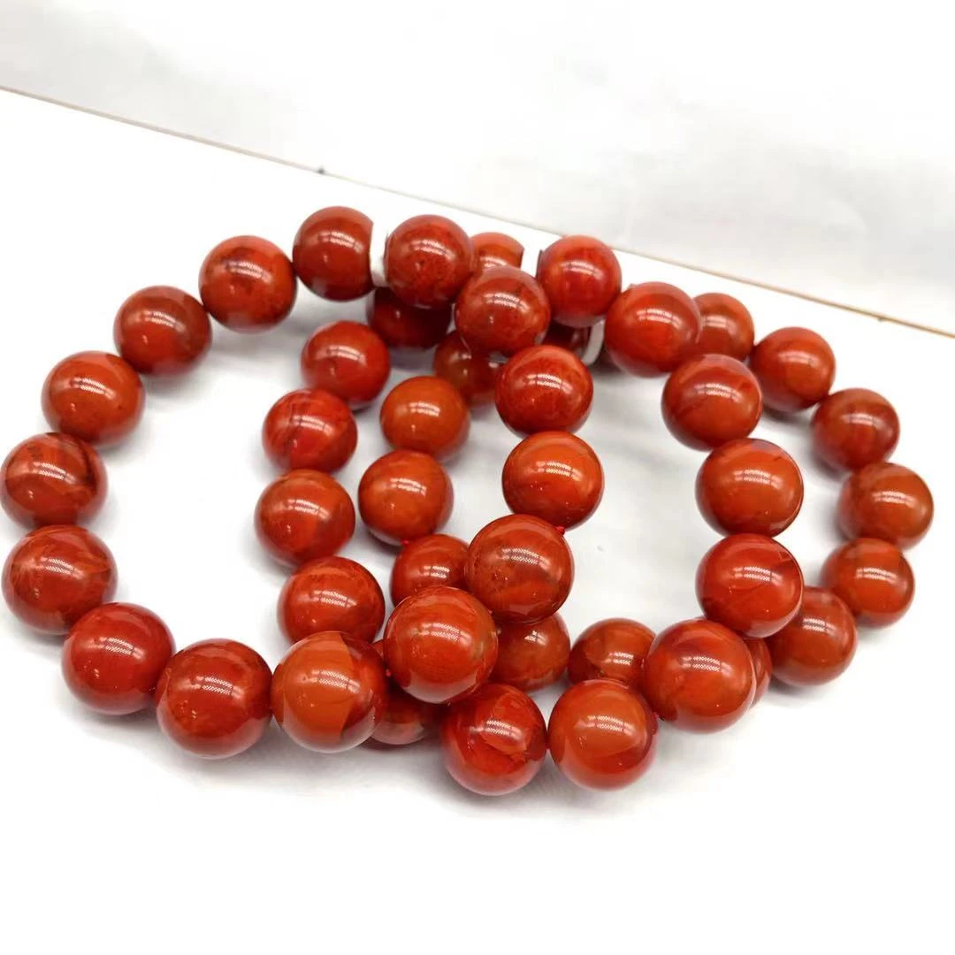 【鼎利源】南红四川瓦西高货精美时尚火焰纹手串14mm（多样式发其一）