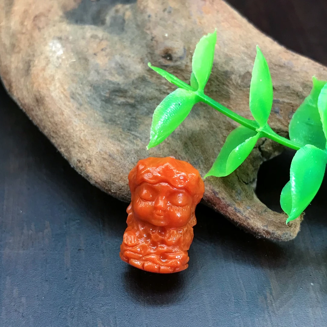 【鼎利源】南红精工时尚度母配饰