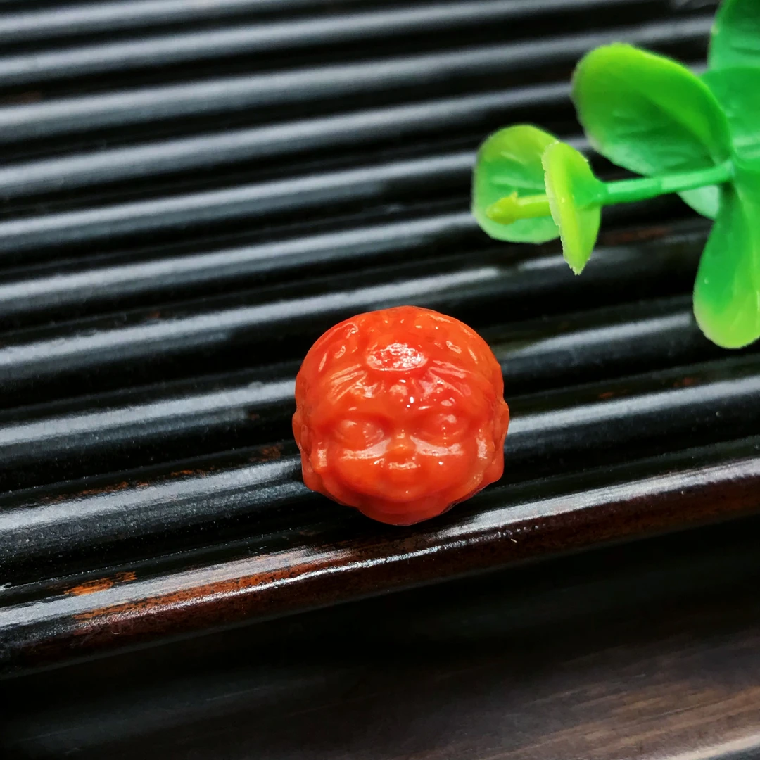 【鼎利源】南红精工细雕扎基拉姆百搭配饰不含证书