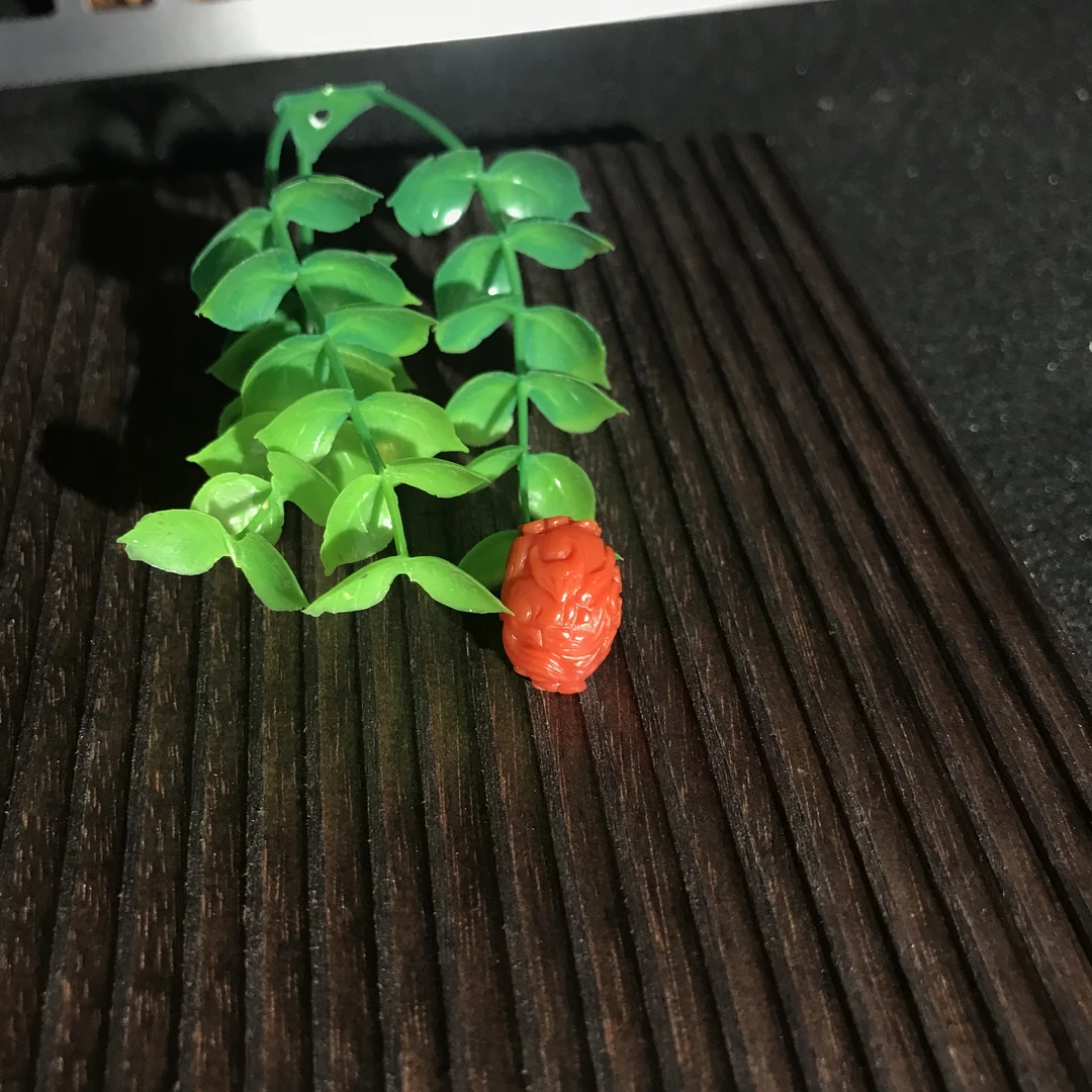 【领源】南红精工凤九蛋蛋配饰（一个）不含证书