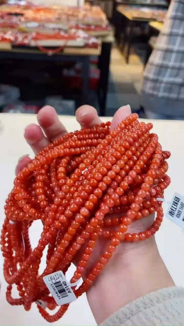 【闪购商品】南红玛瑙wx老型多圈5+未镶嵌一个/条{多样式发货}