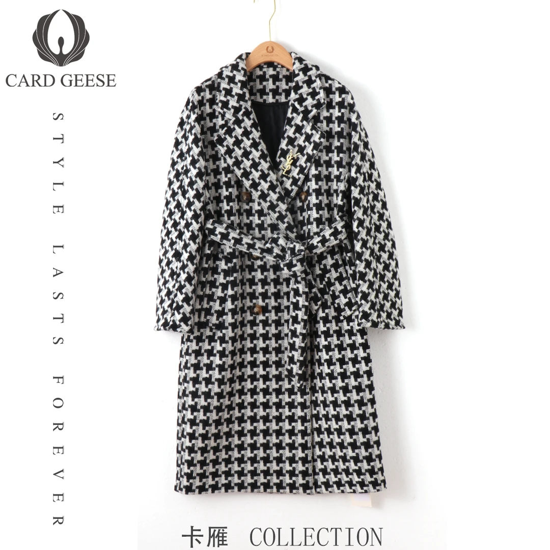 【丫头baby专属】CARD GEESE/卡雁 新款大衣#AKY-24A136-801
