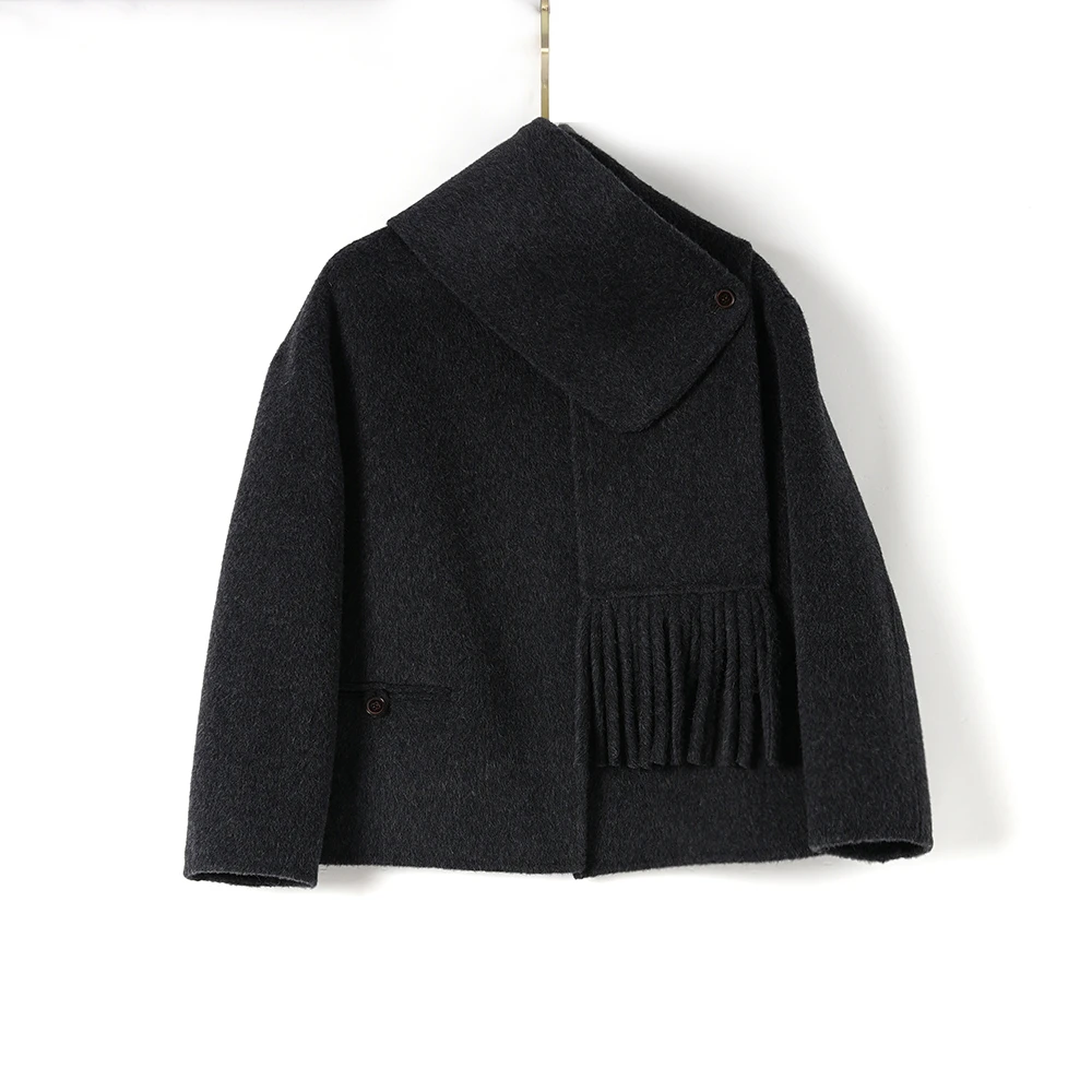 【沐公子】MINGSIKA/名斯卡 新款大衣#4AM599-27877-1