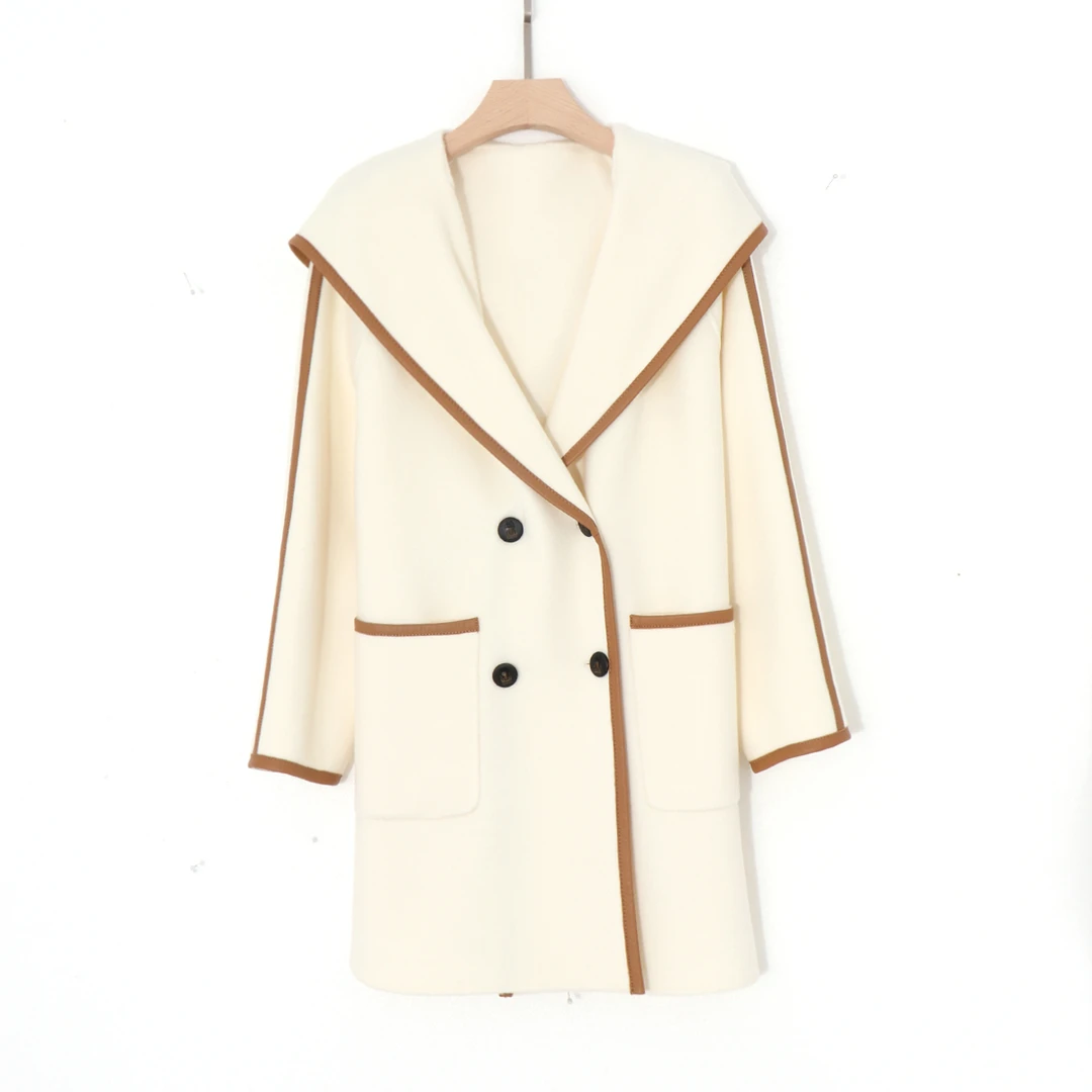 【李美丽专享】MINGSIKA/名斯卡 新款大衣#AM617-8921