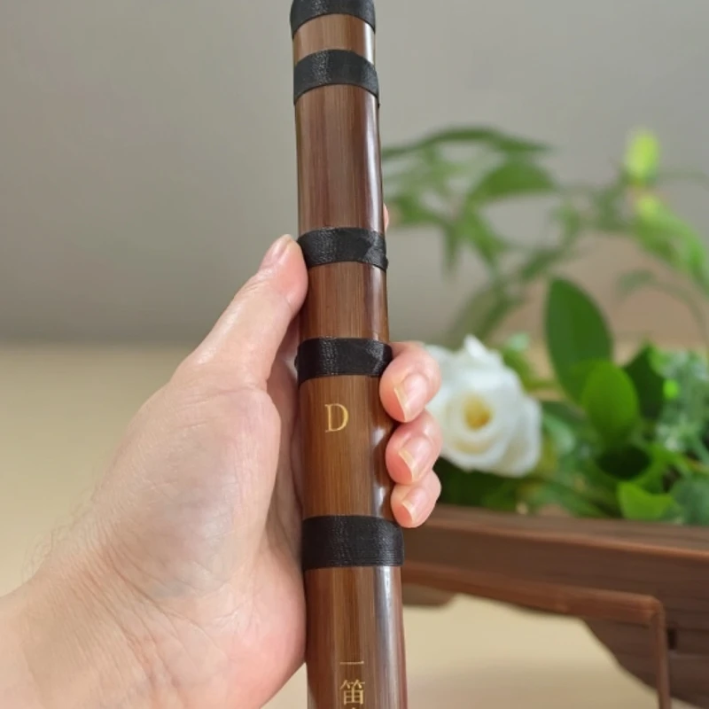 手工制作苦竹竹笛 易吹 密度大 音色好 D调