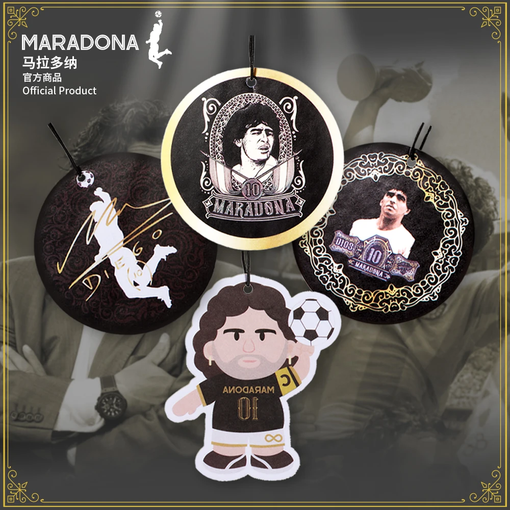 【官方正版】MARADONA马拉多纳|马拉多纳卡通香薰挂片车载家居香片