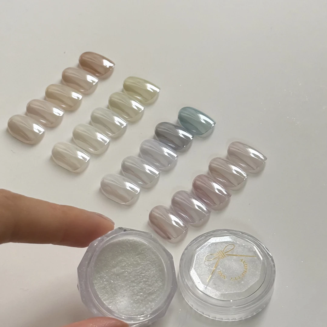 魅萱 · 新款镀晶粉0.3g装指甲甲油胶美甲店专用