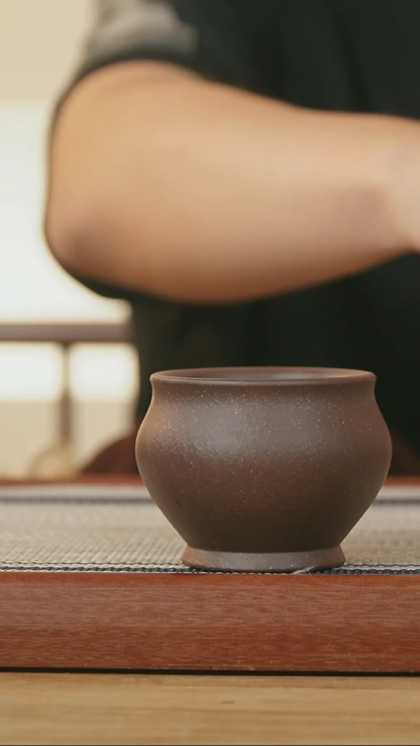 【闪购商品】紫砂茶杯小时代紫砂~紫泥光素