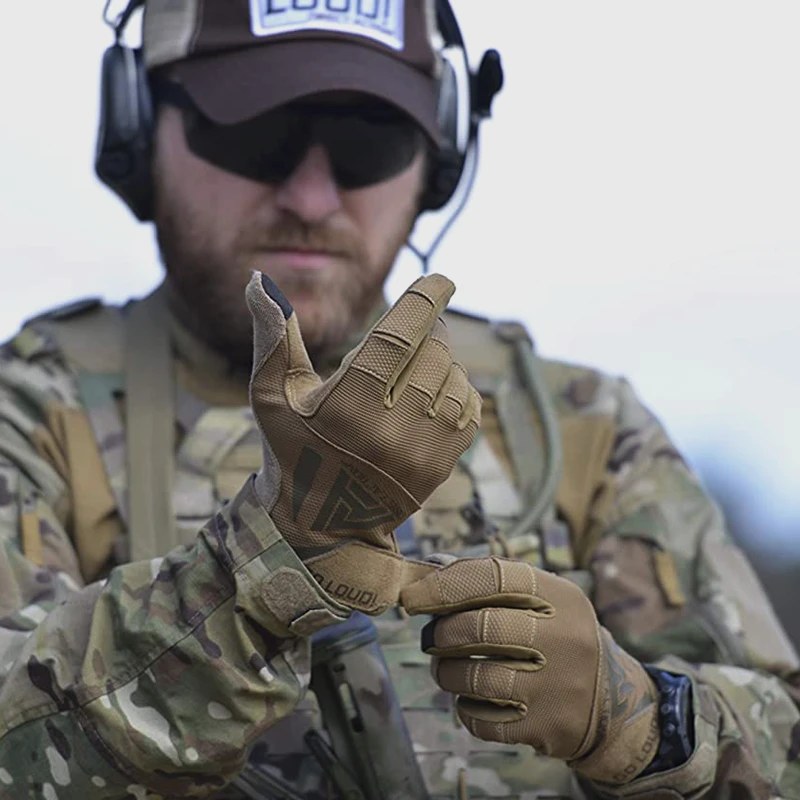 DA强袭行动强袭者轻重型透气骑行战术户外防护全指手套