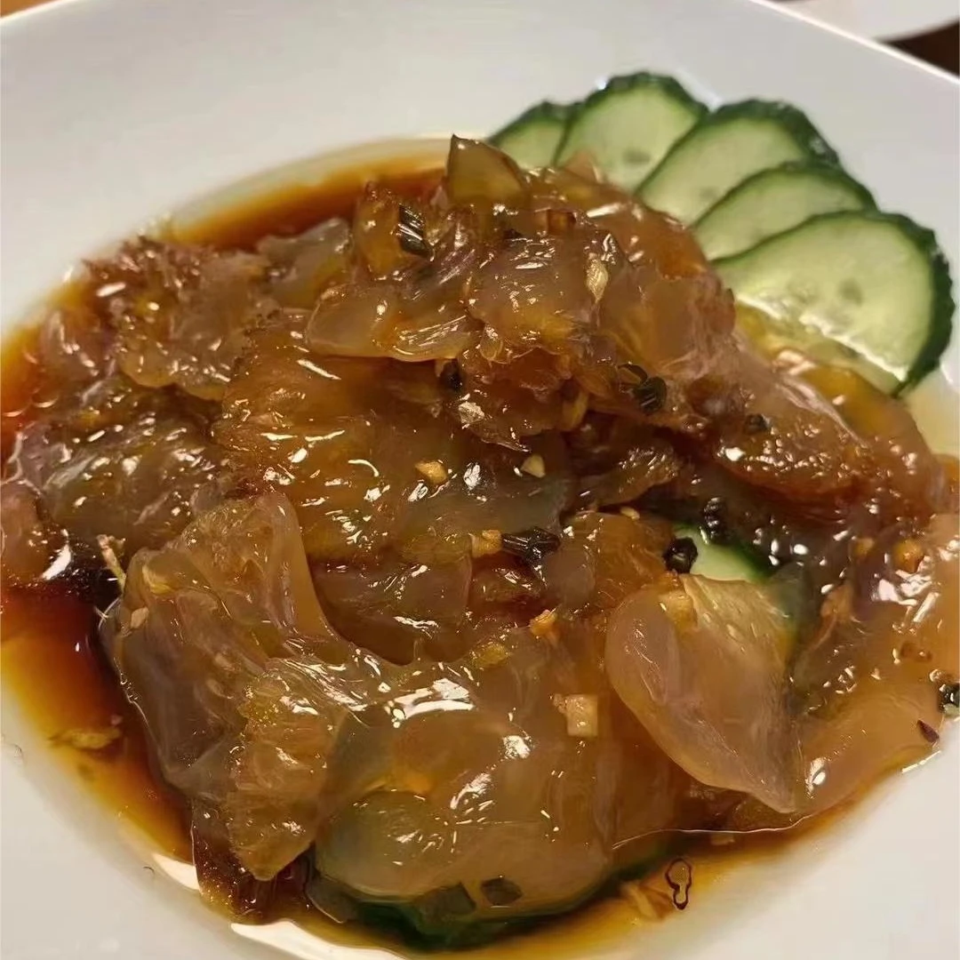 农家渔村盐渍腌渍海蜇头