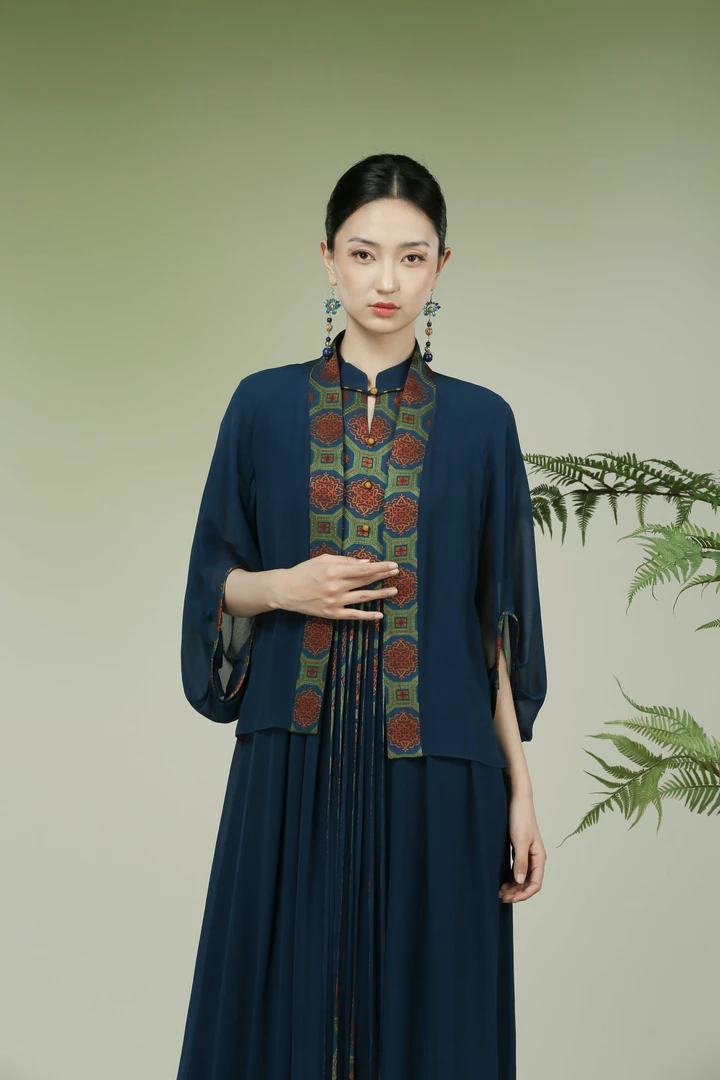 JIXIANGYIJIA/吉祥衣家烂然星陈 外披新中式国风女装 942216512