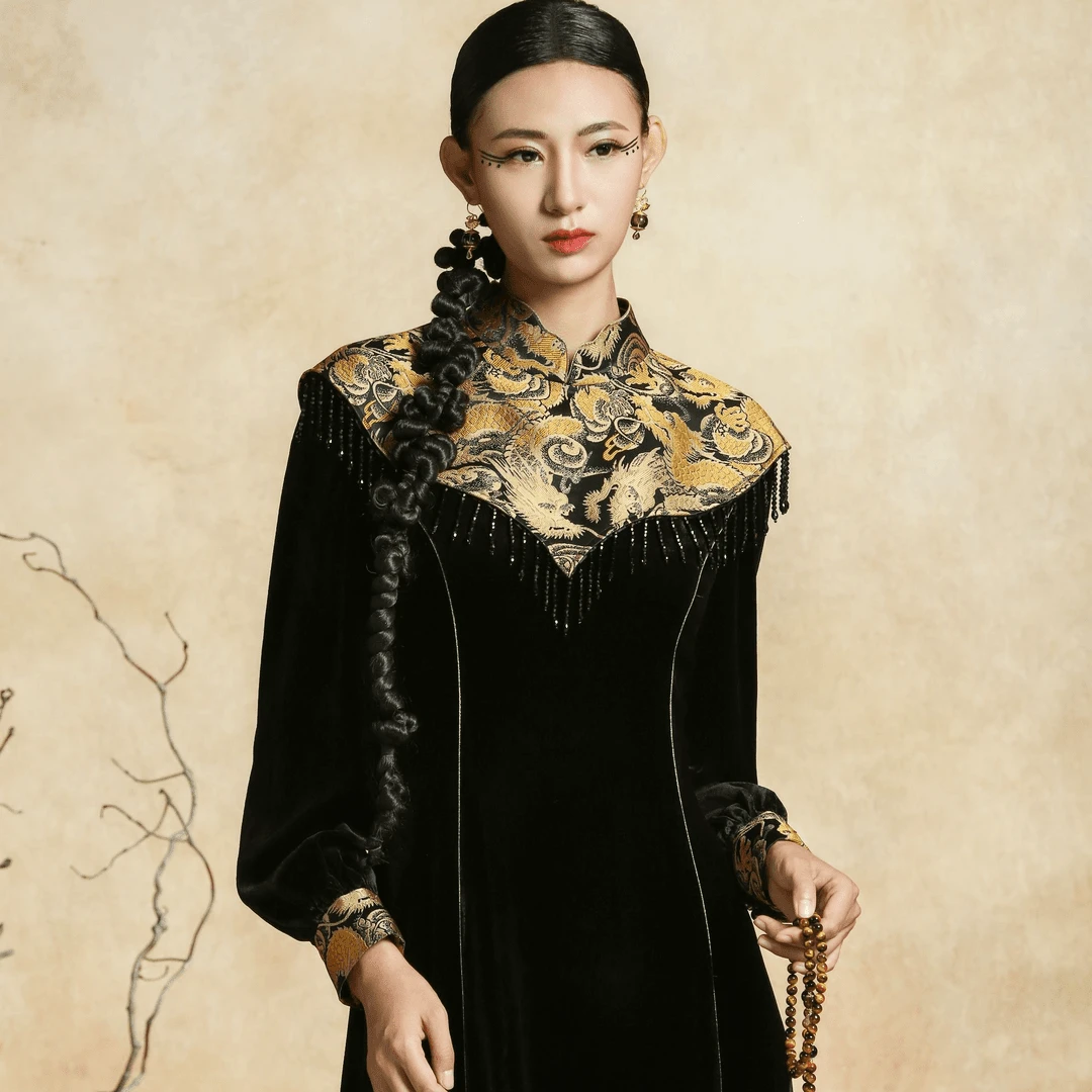 JIXIANGYIJIA/吉祥衣家浮光跃金(云肩)943247082