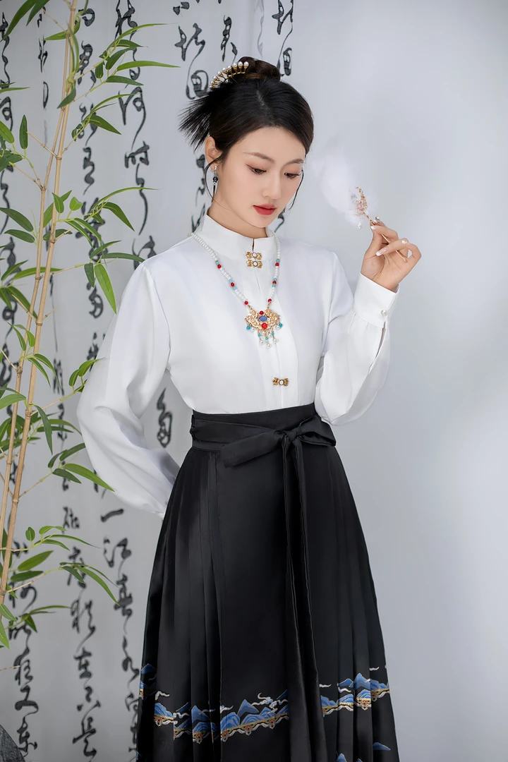 【立领衬衫】中式婉约薄款透气舒适抗菌简约防晒通勤上衣