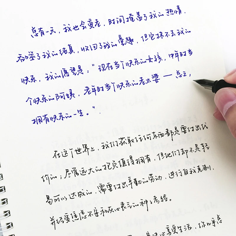 陈书凝字帖女生字体漂亮大气手写体成年人行书硬笔书法临摹练字本