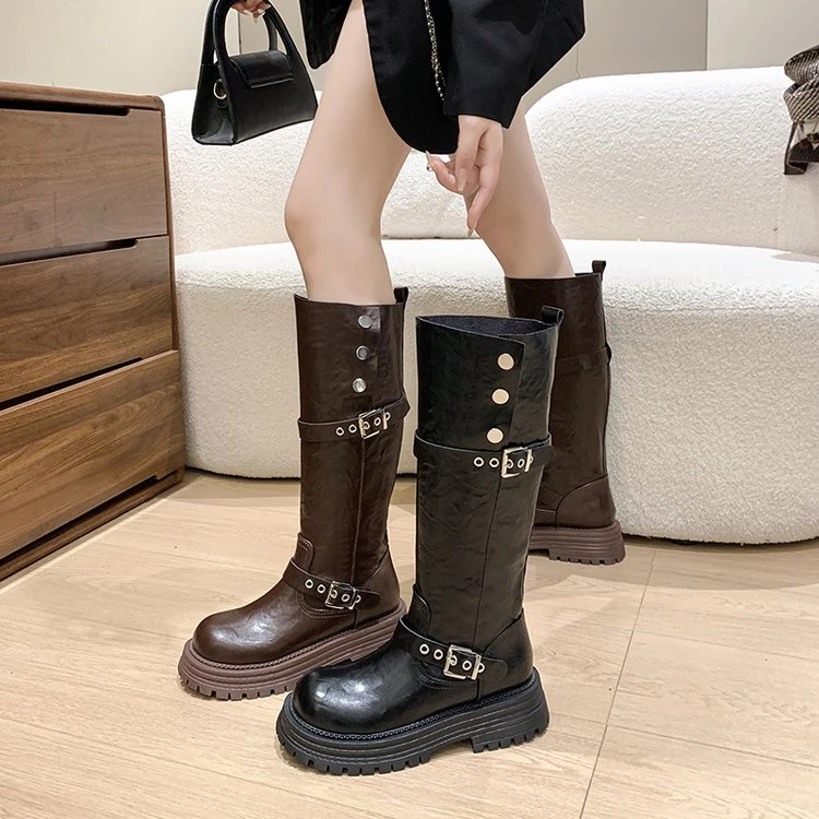 （001-200）按照主播报的编码拍的长靴2024新款秋冬骑士靴