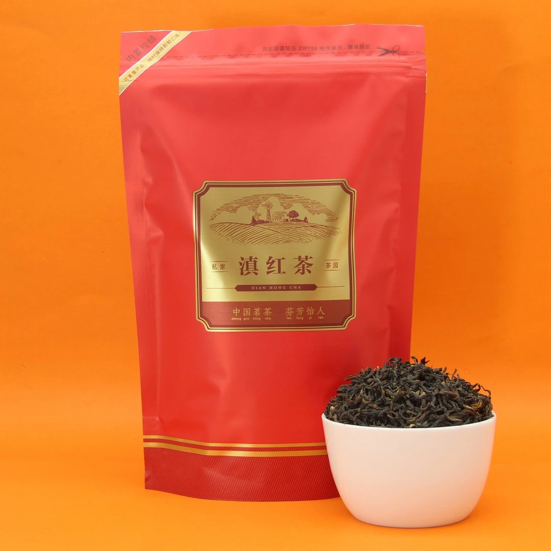 炳叔茶馆云南滇红茶古树红茶叶养胃蜜香型凤庆红茶200g袋装