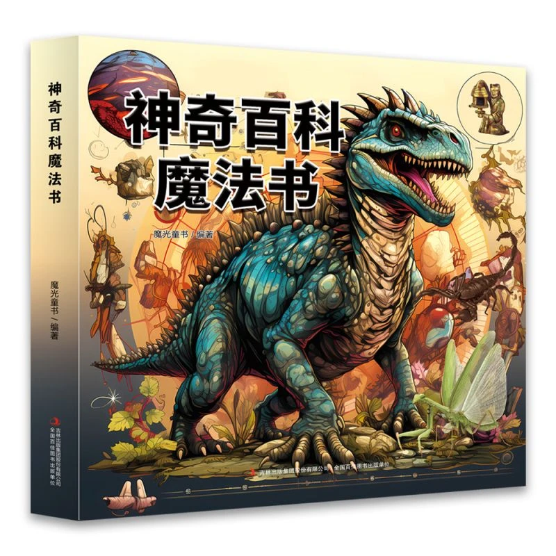 神奇百科魔法书（恐龙、昆虫科普百科书）