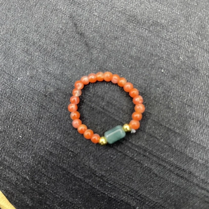 南红戒指戒圈-101754