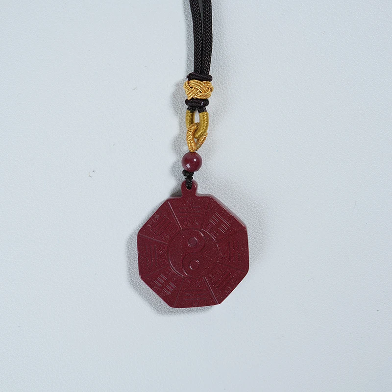 含辰砂工艺品高含朱砂吊坠-319031