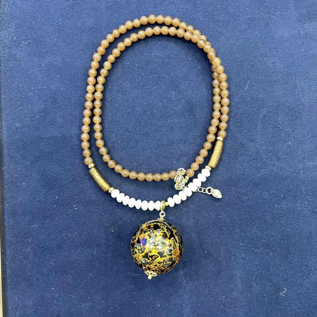 大漆手工艺品项链-113128