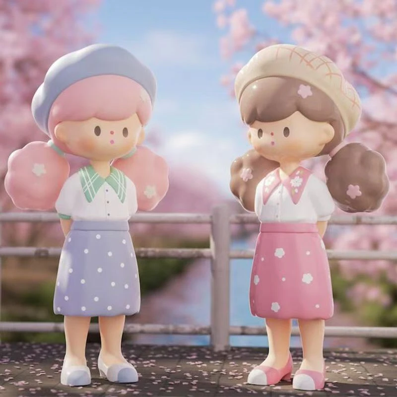 【拆盒】molinta爆米花妹妹城市漫步系列盲盒潮玩