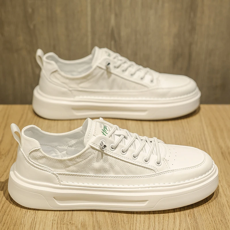 男士小白鞋男款2025爆款夏季透气薄款男鞋百搭板鞋休闲潮鞋MD8272