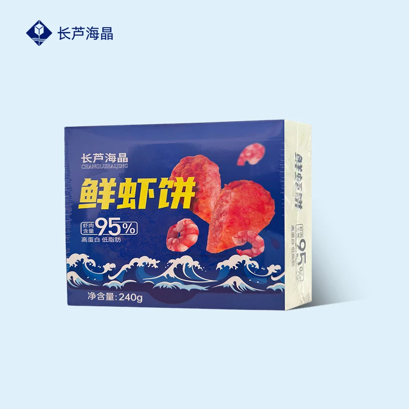 【长芦海晶】原味鲜虾饼