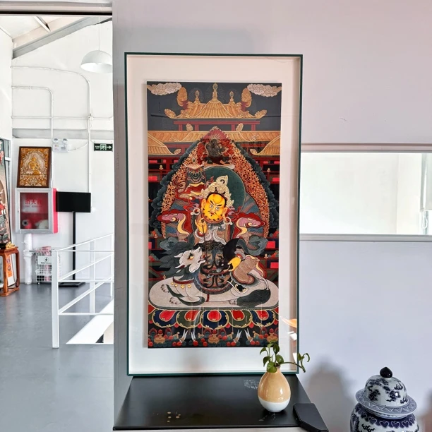 财宝天王数码精细重绘艺术微喷复刻装饰画