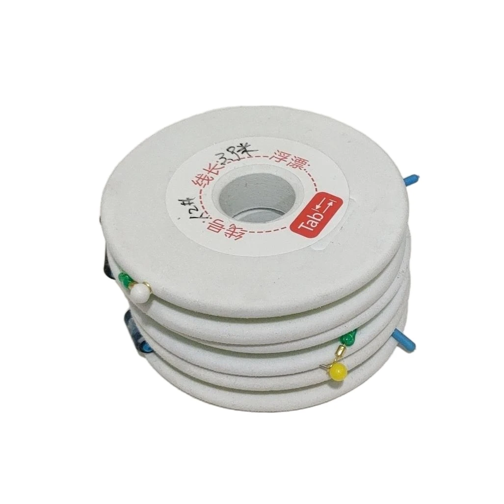 主线圈切水快，无延伸展！（淡黄色2副）碳素线