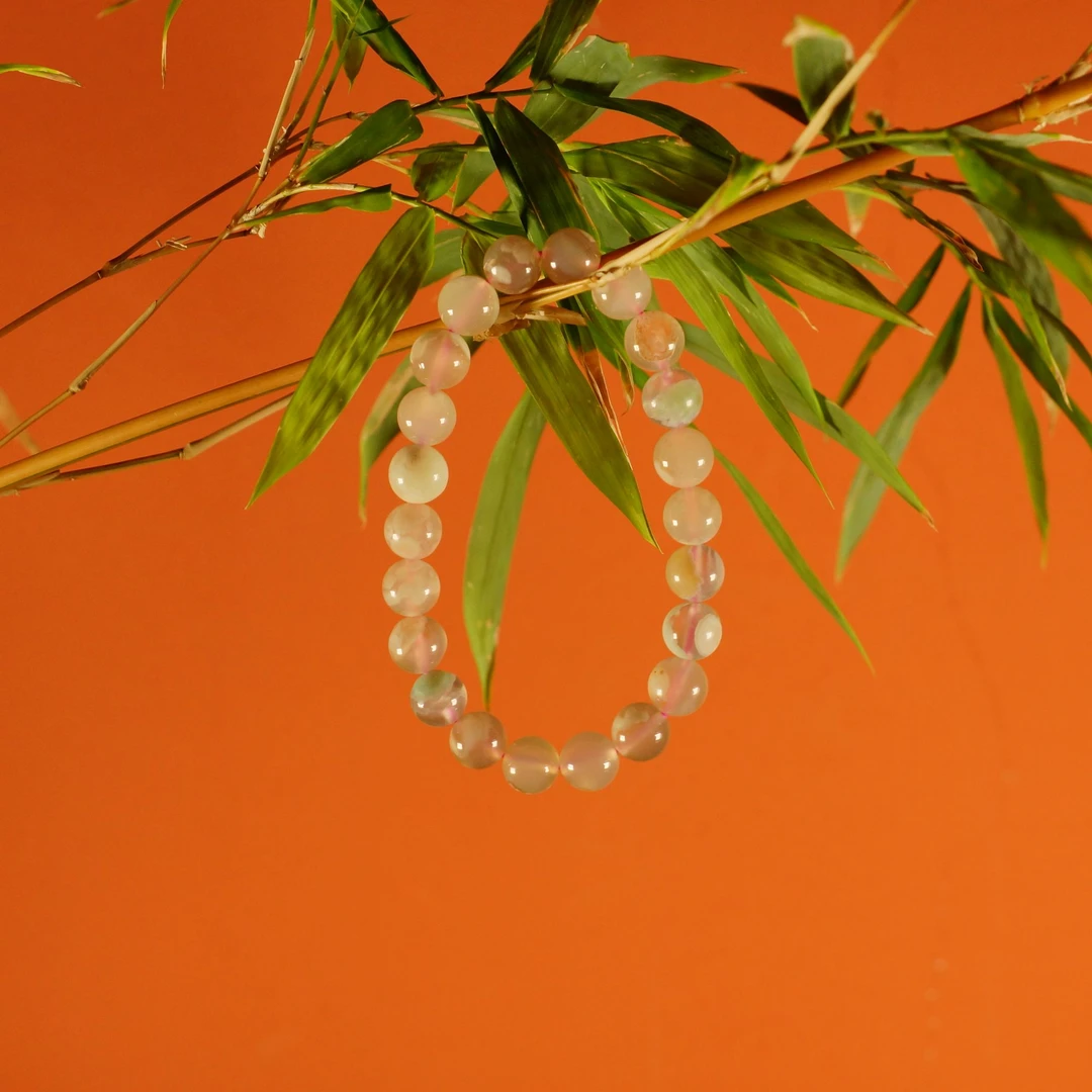 樱花玛瑙手链 原创时尚饰品