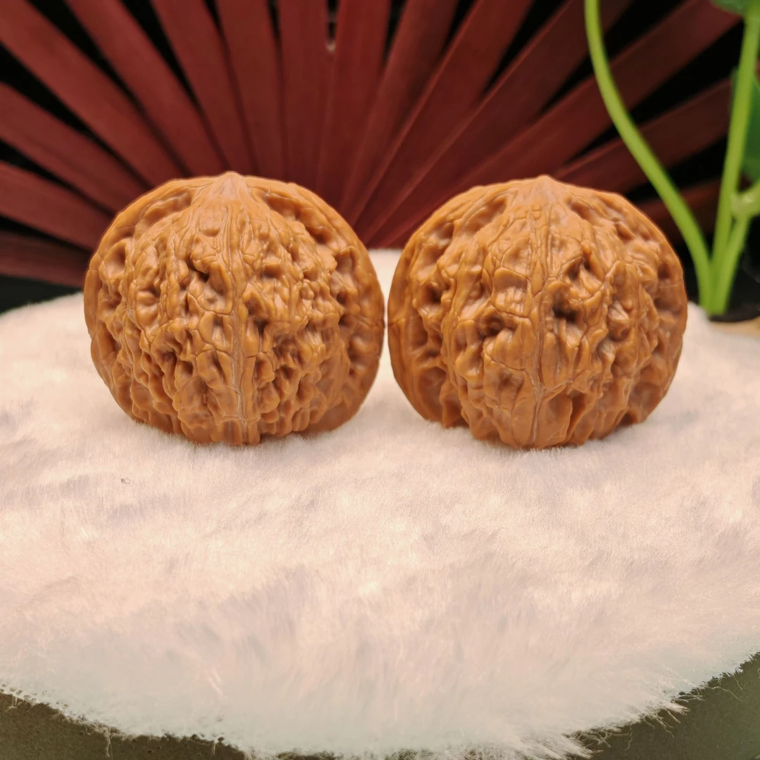 文玩核桃磨盘狮子头尺寸39