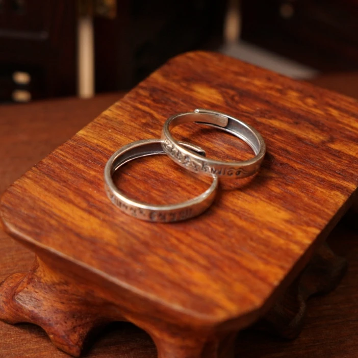 925银戒指 【摩利支天】设计款戒指活口 多样性发一