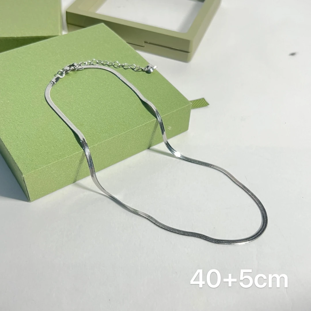 钛钢项链 BIBI【极简蛇骨】项链蛇骨链洗澡不掉色