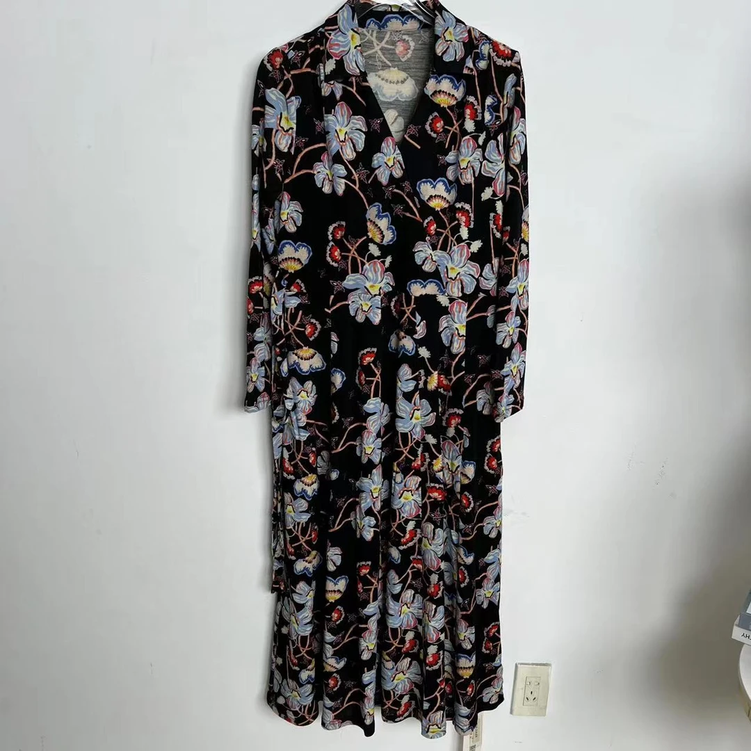 超细羊毛连衣裙冬季洋气时尚5007