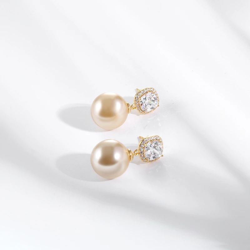 戴妃升级经典高级设计耳环12mm