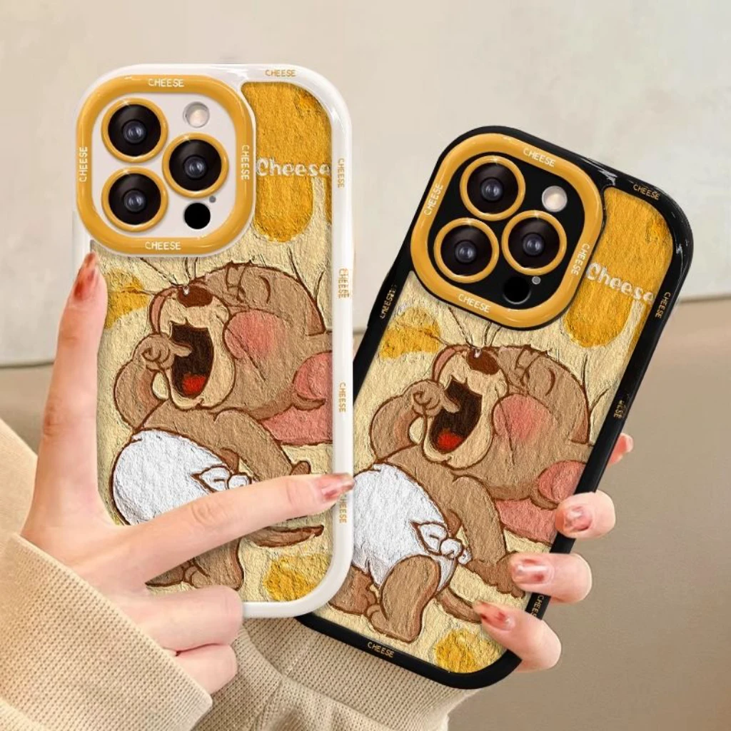 芝士杰瑞适用iphone15pro/14/13手机壳苹果12/11华为vivo小米oppo